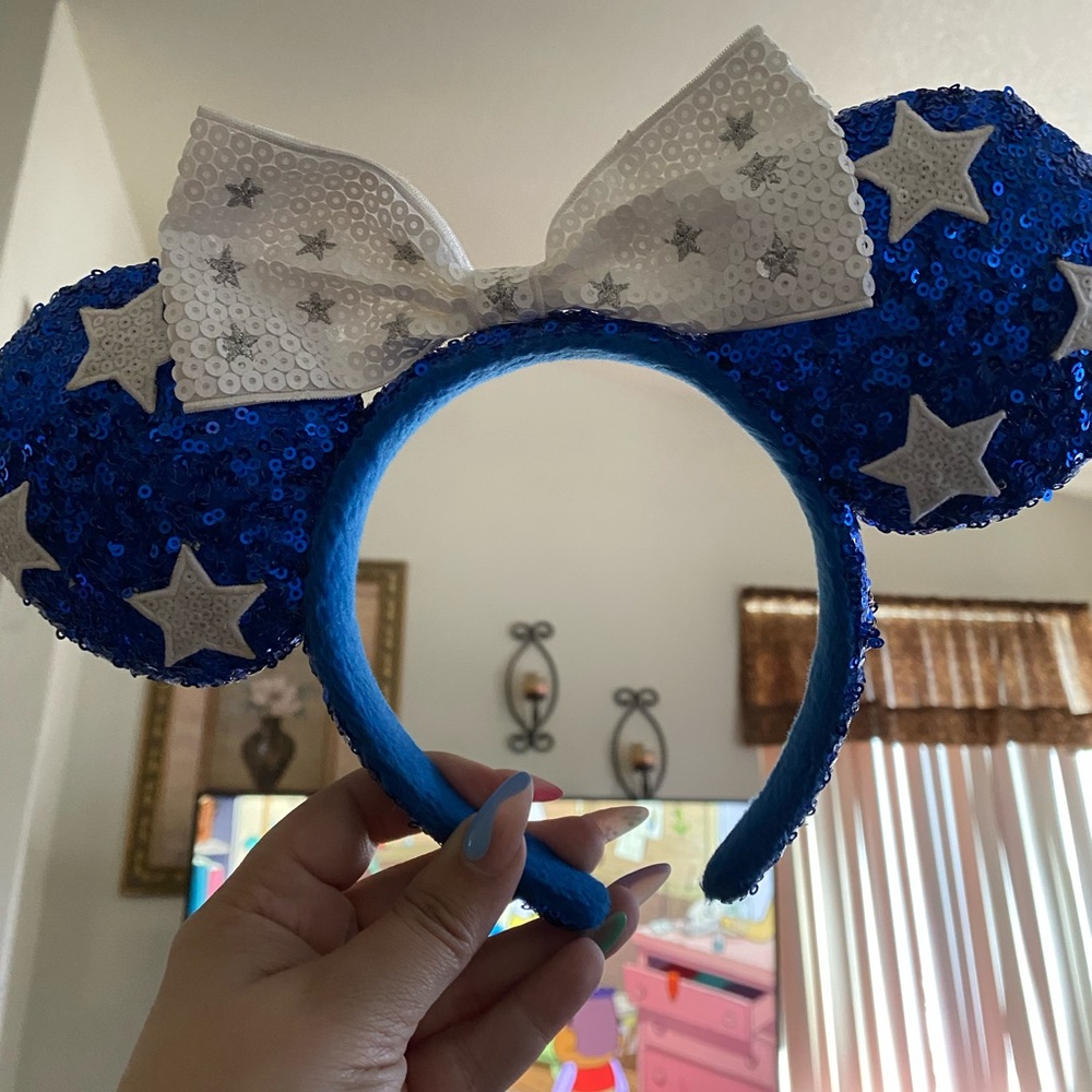 ✨SOLD✨ Fourth Of July Minnie Ears Headband